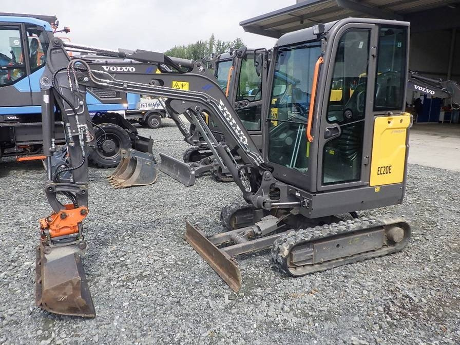 Volvo EC 20 E - Мини багер: снимка 1 Volvo EC 20 E - Мини багер: снимка 1