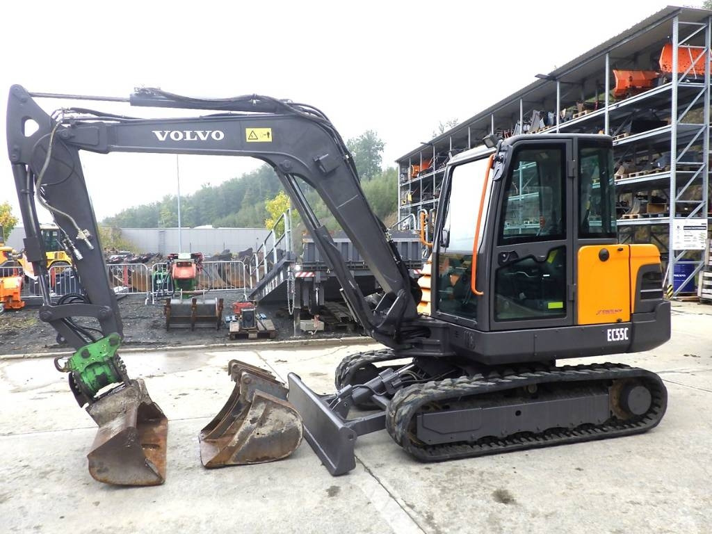 Volvo EC 55 C - Мини багер: снимка 1 Volvo EC 55 C - Мини багер: снимка 1