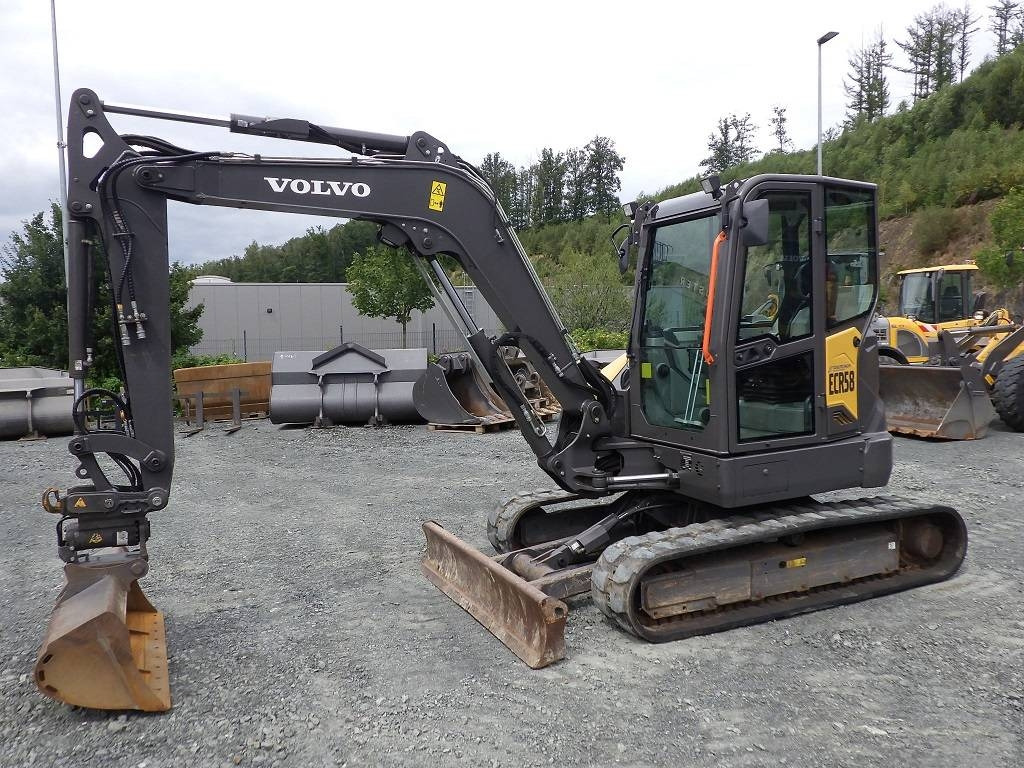 Volvo ECR 58 F - Мини багер: снимка 1 Volvo ECR 58 F - Мини багер: снимка 1