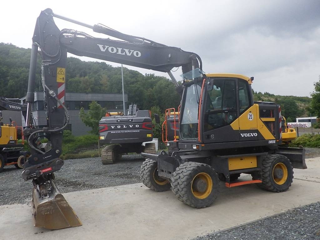 Volvo EWR 170 E - Колесен багер: снимка 1 Volvo EWR 170 E - Колесен багер: снимка 1