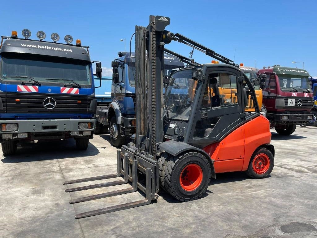 Linde H50D - Дизелов мотокар: снимка 2 Linde H50D - Дизелов мотокар: снимка 2