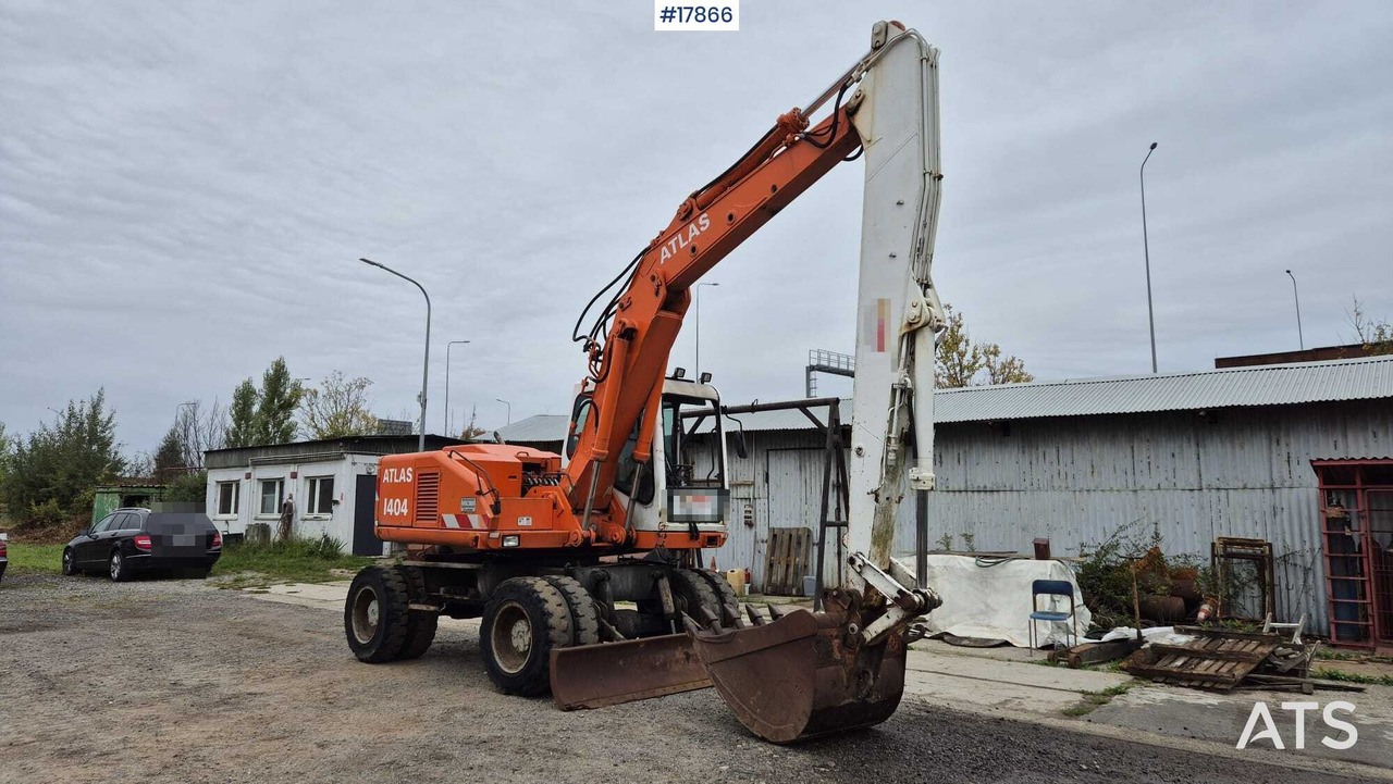1995 Atlas 1404 - Колесен багер: снимка 1 1995 Atlas 1404 - Колесен багер: снимка 1