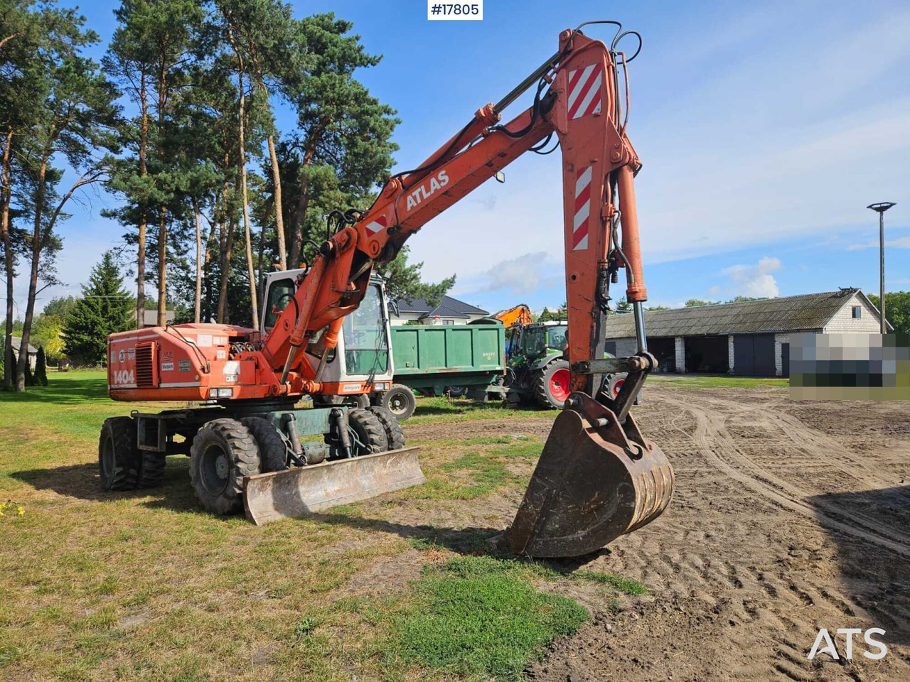 1995 Atlas 1404 - Колесен багер: снимка 2 1995 Atlas 1404 - Колесен багер: снимка 2