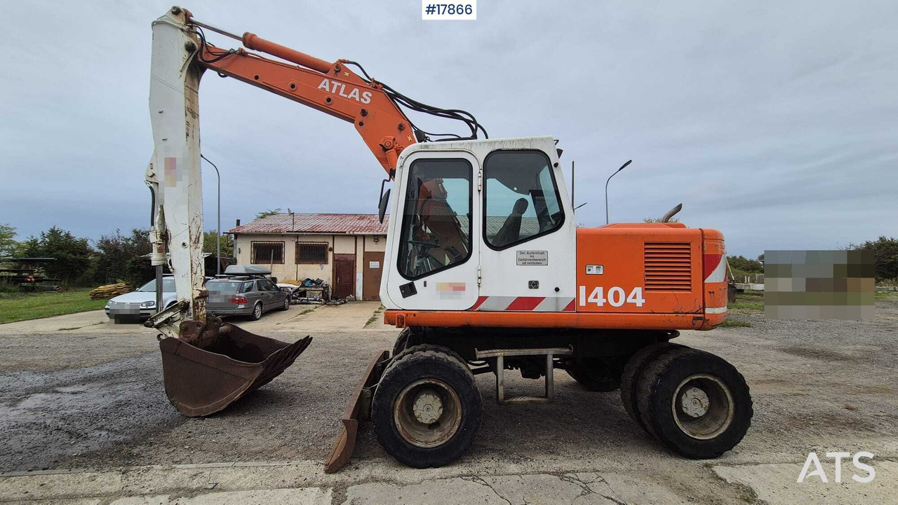 1995 Atlas 1404 - Колесен багер: снимка 4 1995 Atlas 1404 - Колесен багер: снимка 4