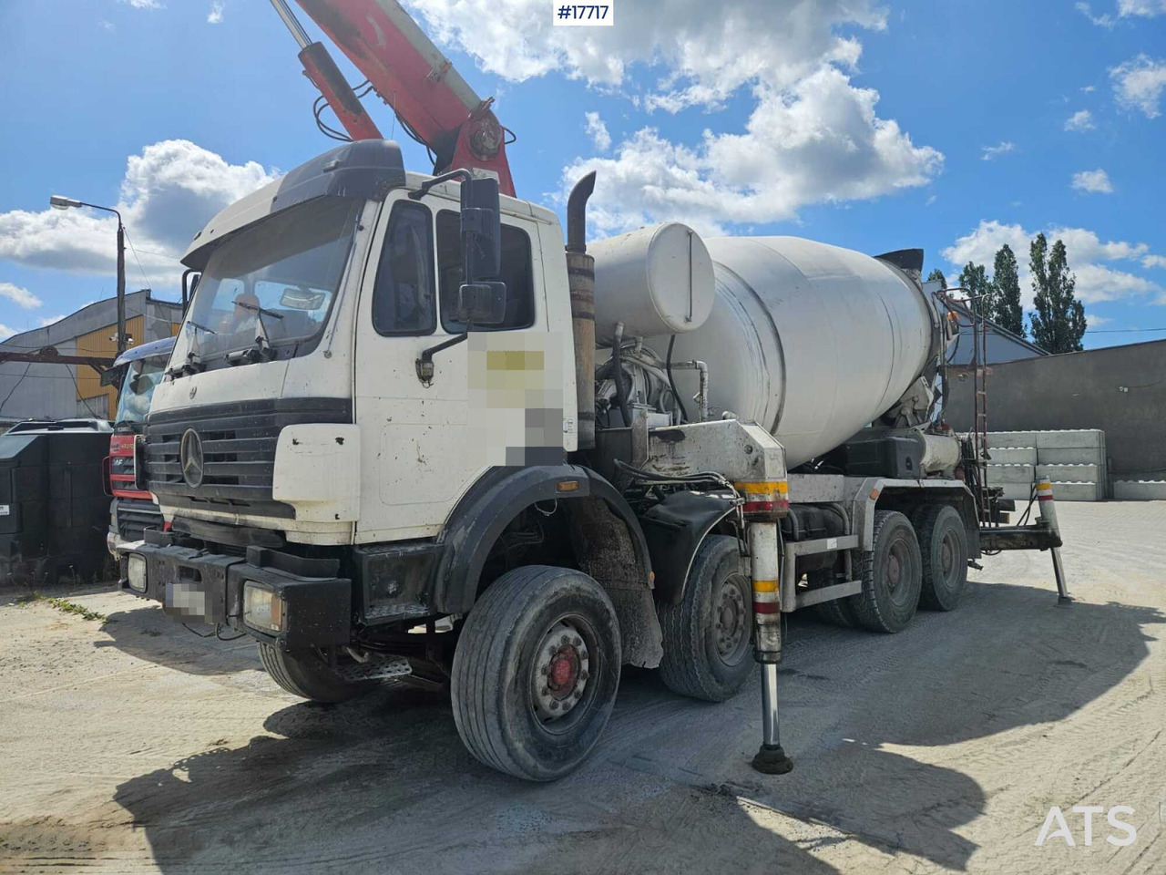 1997 Mercedes-Benz 3734 - Миксер-помпа: снимка 5 1997 Mercedes-Benz 3734 - Миксер-помпа: снимка 5