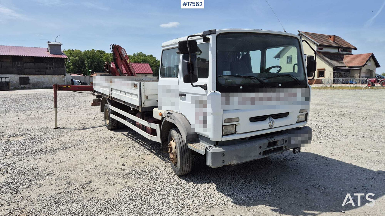1999 Renault M180 - Камион с кран: снимка 1 1999 Renault M180 - Камион с кран: снимка 1