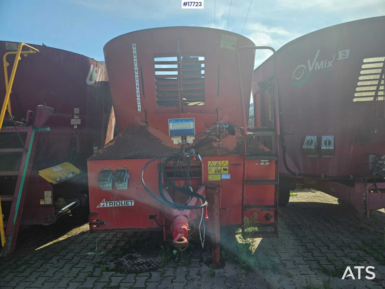 2000 Trioliet SM-12 - Миксер-вагон: снимка 2 2000 Trioliet SM-12 - Миксер-вагон: снимка 2