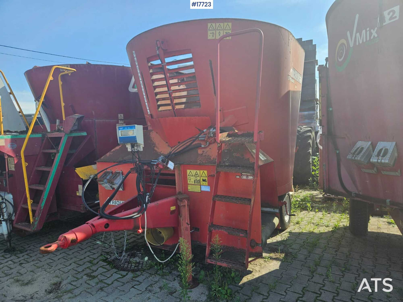 2000 Trioliet SM-12 - Миксер-вагон: снимка 1 2000 Trioliet SM-12 - Миксер-вагон: снимка 1
