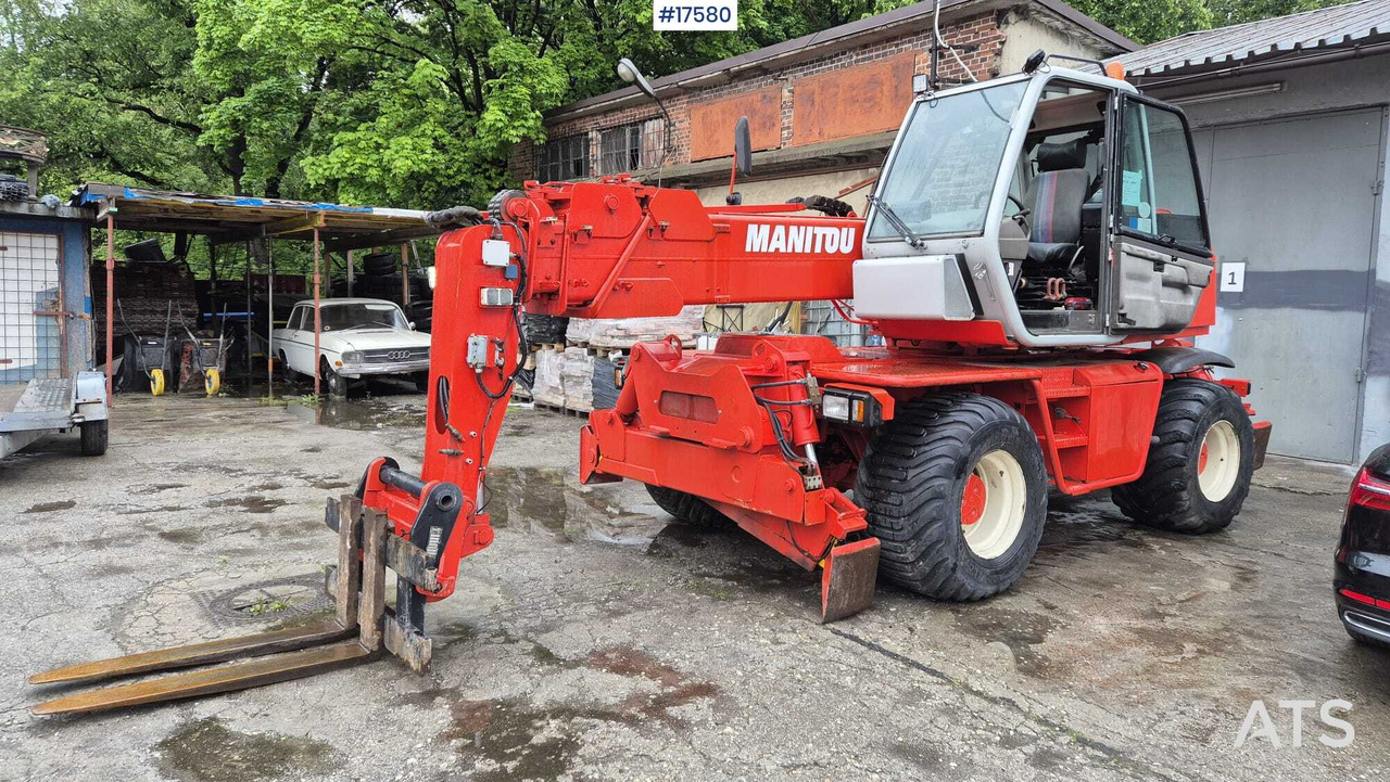 2001 Manitou MRT 2145 - Телескопичен товарач: снимка 3 2001 Manitou MRT 2145 - Телескопичен товарач: снимка 3