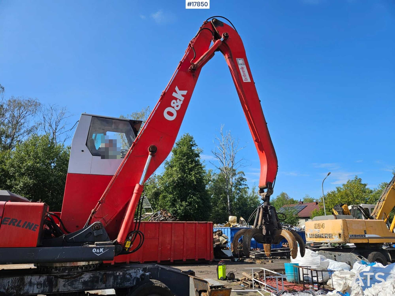 2002 O&K MH - Багер за манипулиране на материали: снимка 4 2002 O&K MH - Багер за манипулиране на материали: снимка 4
