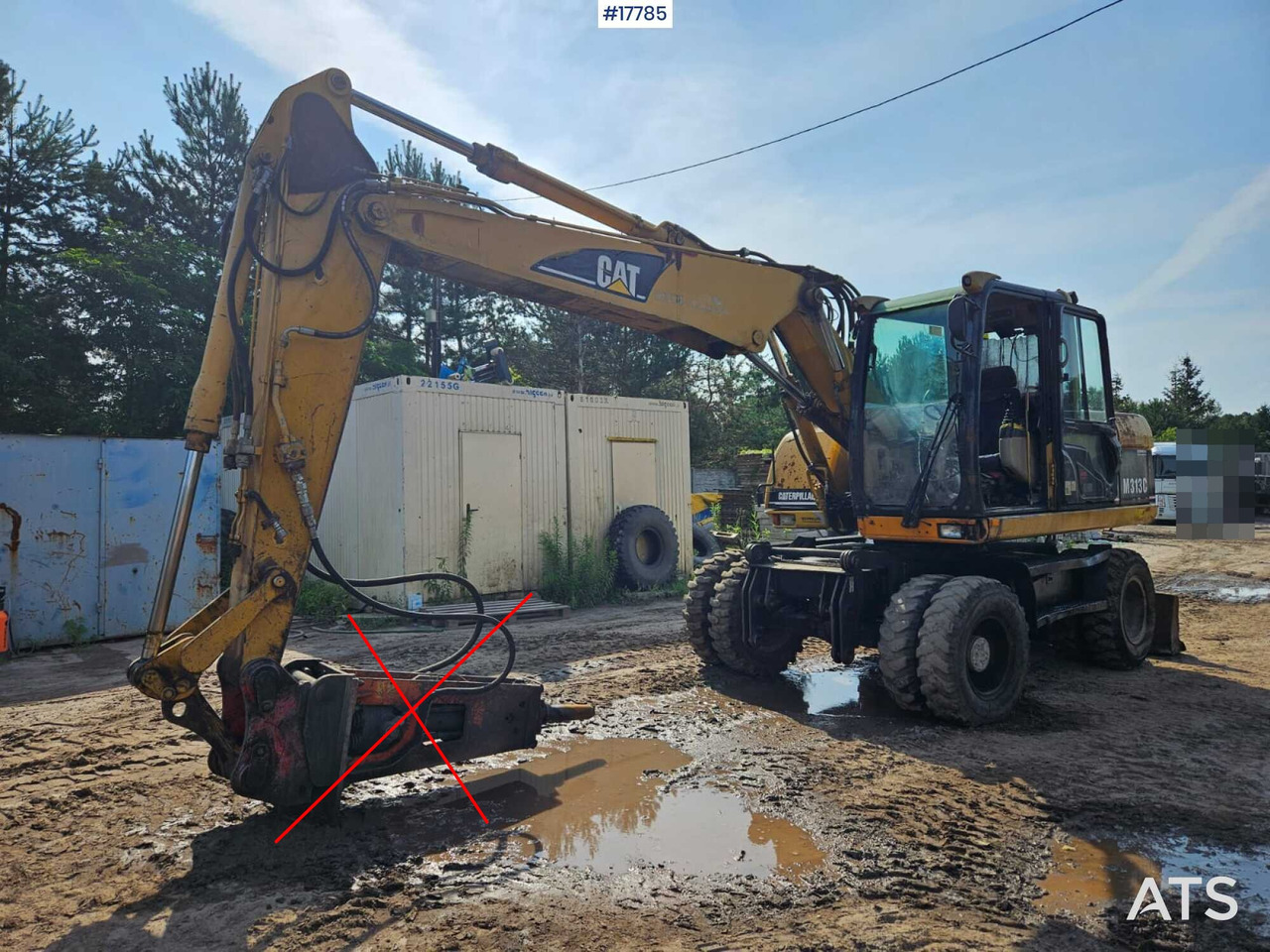 2005 CAT M313 C - Колесен багер: снимка 1 2005 CAT M313 C - Колесен багер: снимка 1