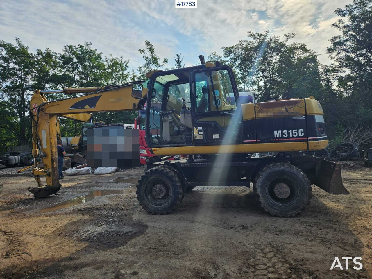 2006 CAT M315C - Колесен багер: снимка 4 2006 CAT M315C - Колесен багер: снимка 4