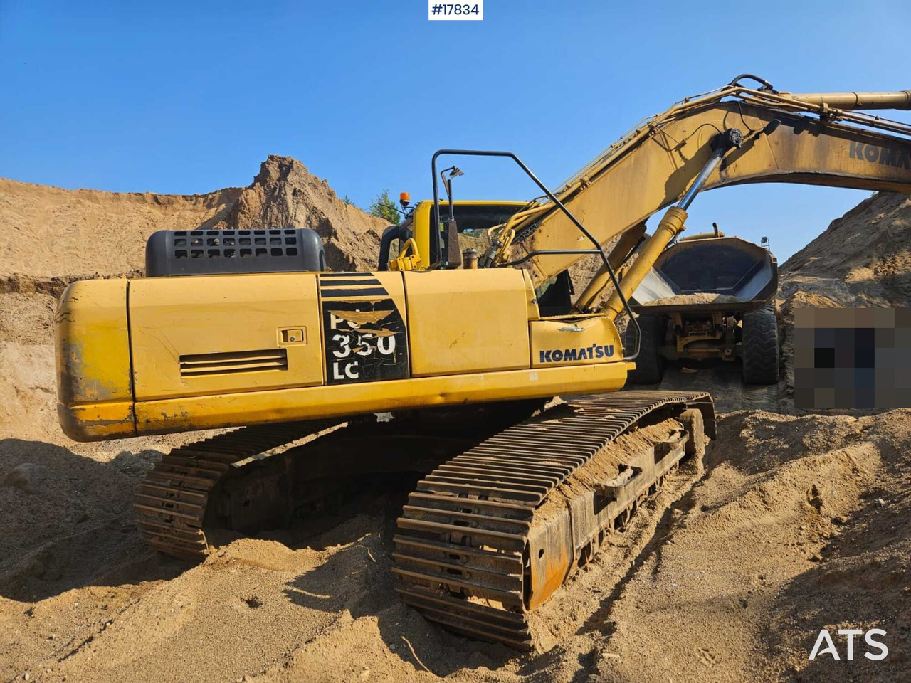Верижен багер 2007 Komatsu PC 350 LC-8: снимка 6