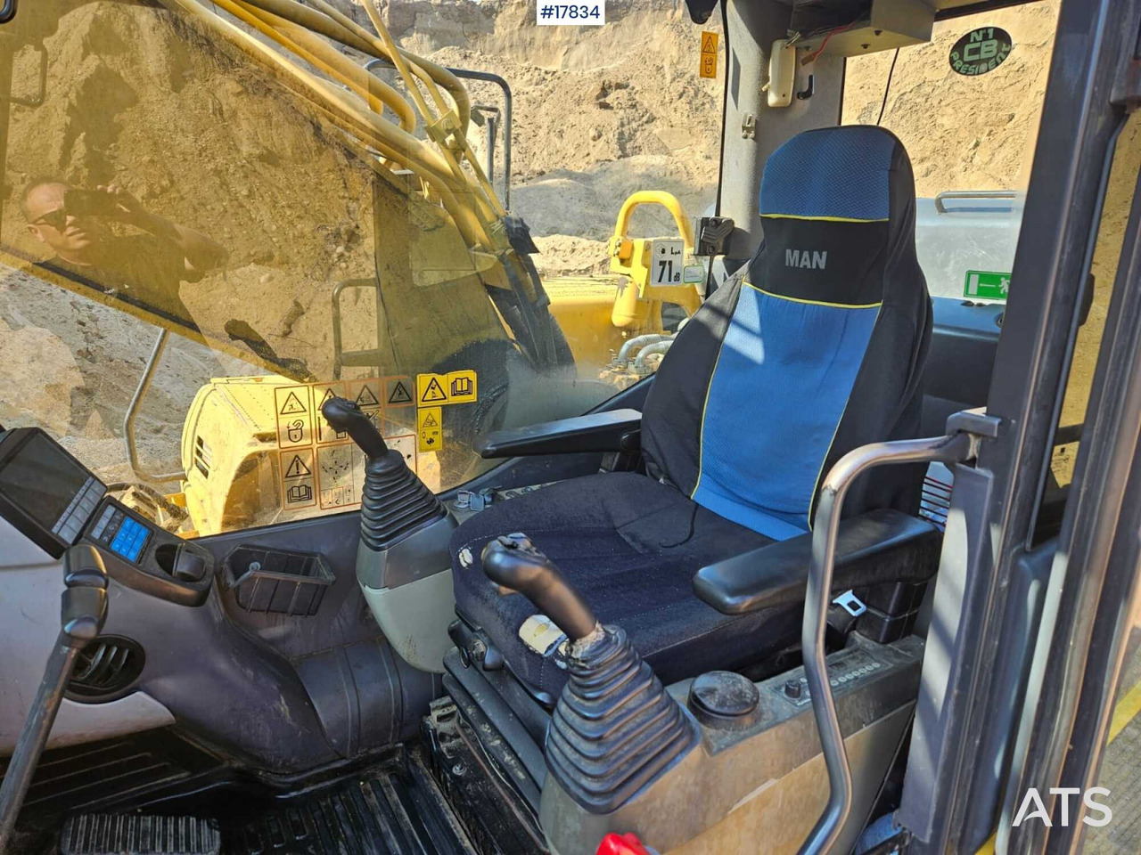 Верижен багер 2007 Komatsu PC 350 LC-8: снимка 13