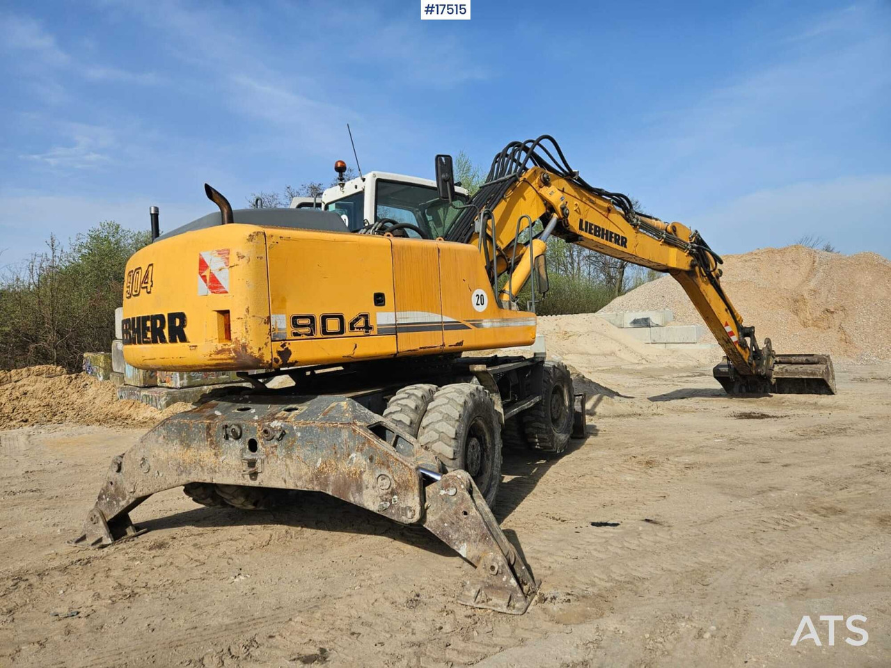2007 Liebherr A 904 C - Колесен багер: снимка 2 2007 Liebherr A 904 C - Колесен багер: снимка 2