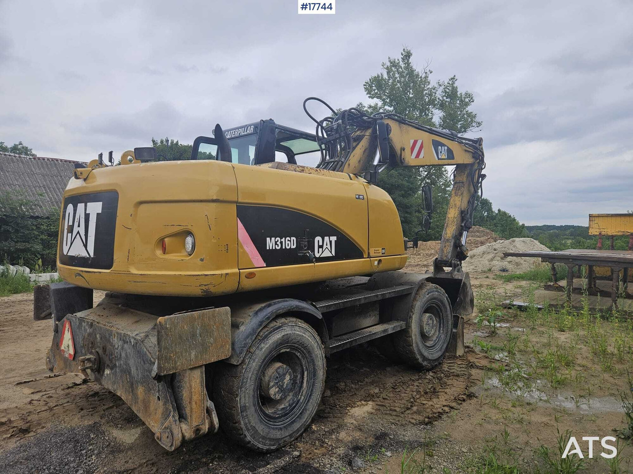 2008 CAT M316D - Колесен багер: снимка 4 2008 CAT M316D - Колесен багер: снимка 4