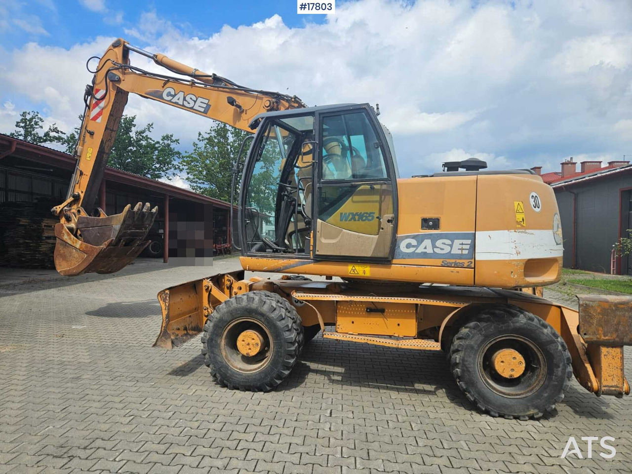 2008 Case WX 165 - Колесен багер: снимка 4 2008 Case WX 165 - Колесен багер: снимка 4
