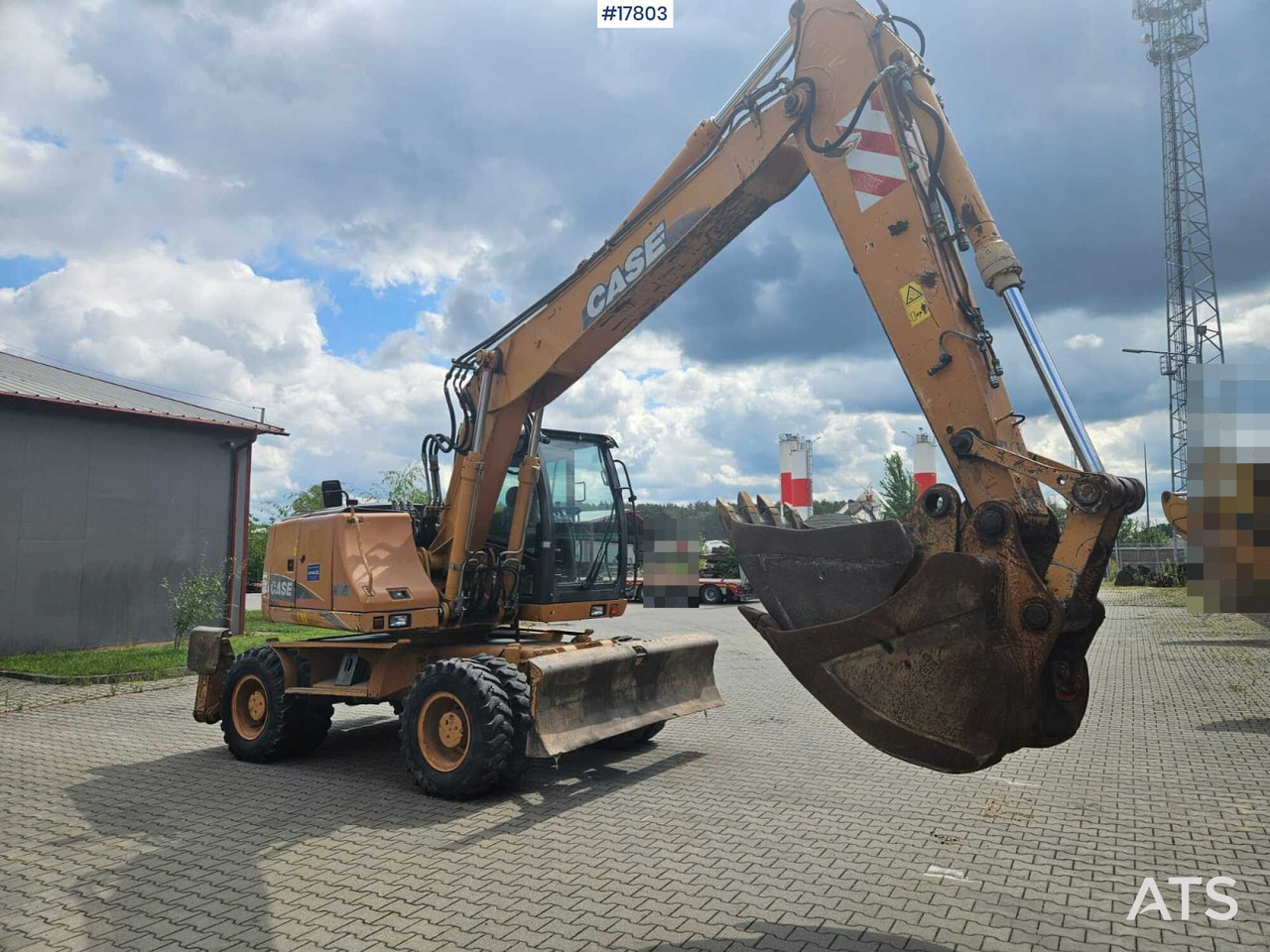 2008 Case WX 165 - Колесен багер: снимка 2 2008 Case WX 165 - Колесен багер: снимка 2