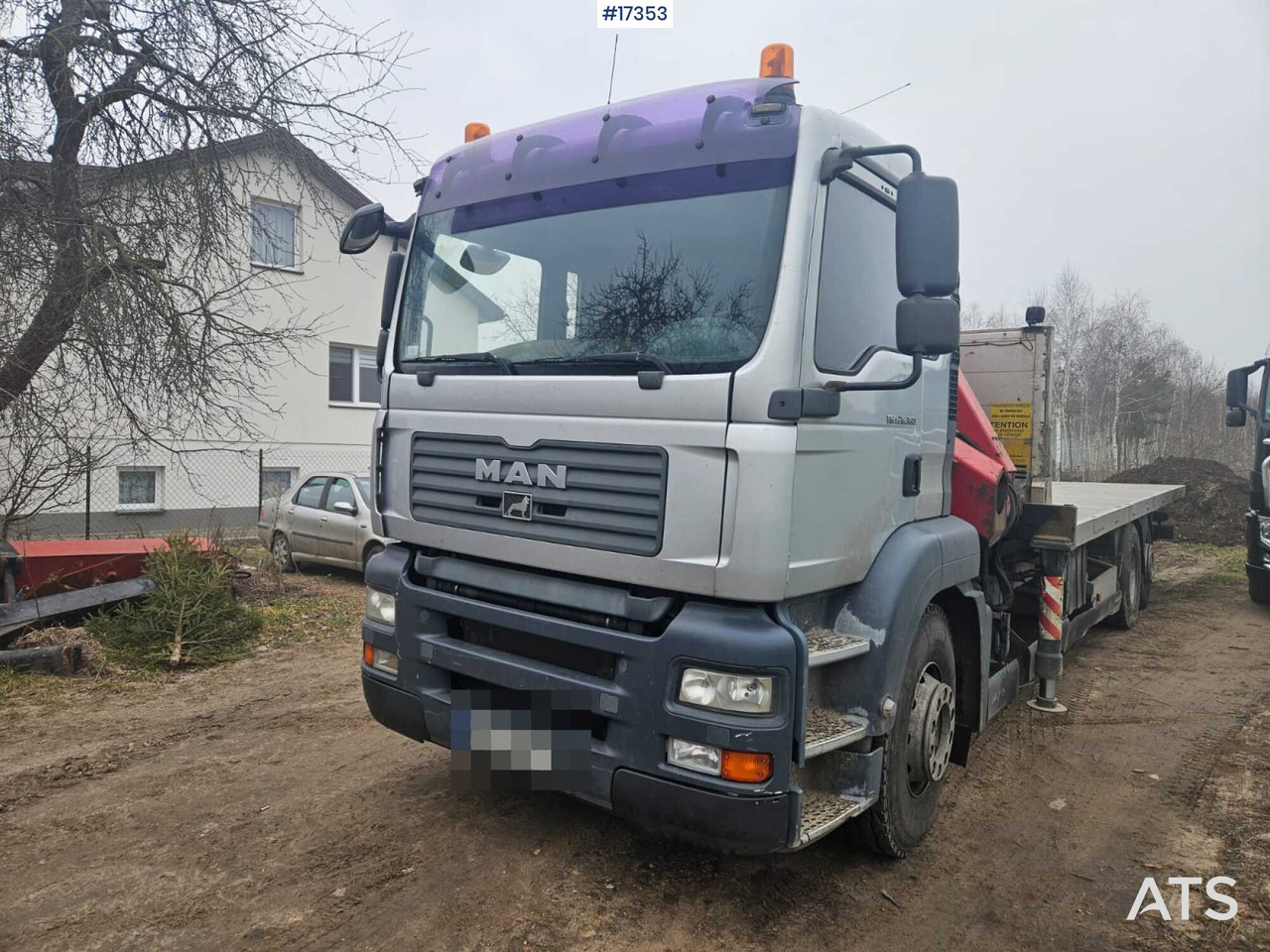 2008 DAF 26.360 HDS FASSI - Камион с кран: снимка 4 2008 DAF 26.360 HDS FASSI - Камион с кран: снимка 4