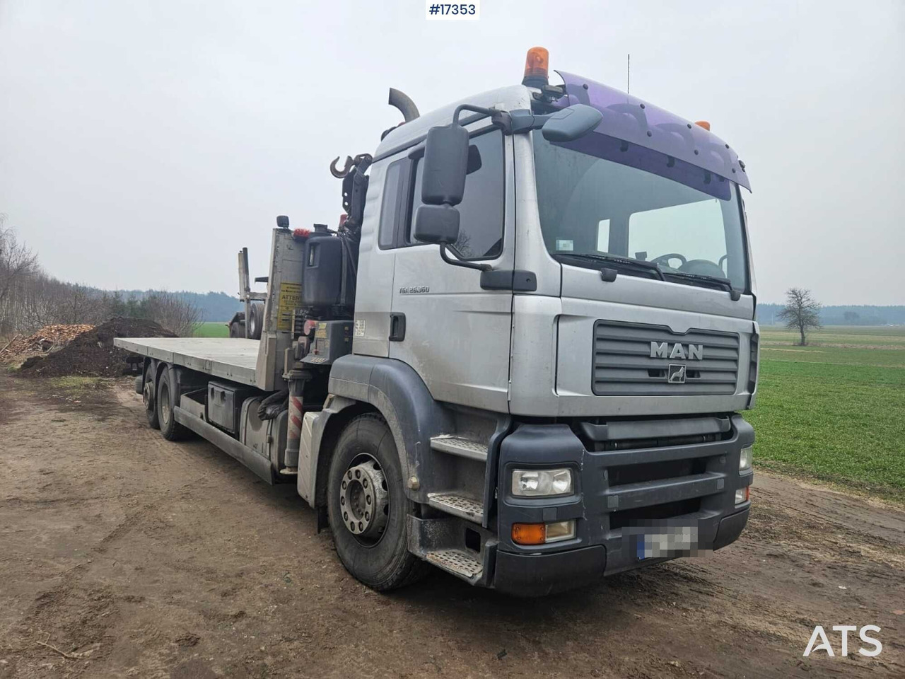 2008 DAF 26.360 HDS FASSI - Камион с кран: снимка 2 2008 DAF 26.360 HDS FASSI - Камион с кран: снимка 2