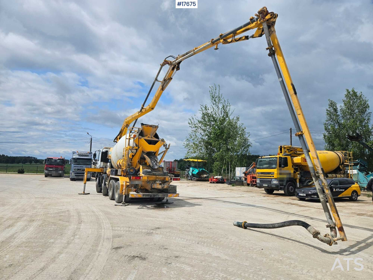 2008 DAF 85.460 - Бетоновоз: снимка 3 2008 DAF 85.460 - Бетоновоз: снимка 3
