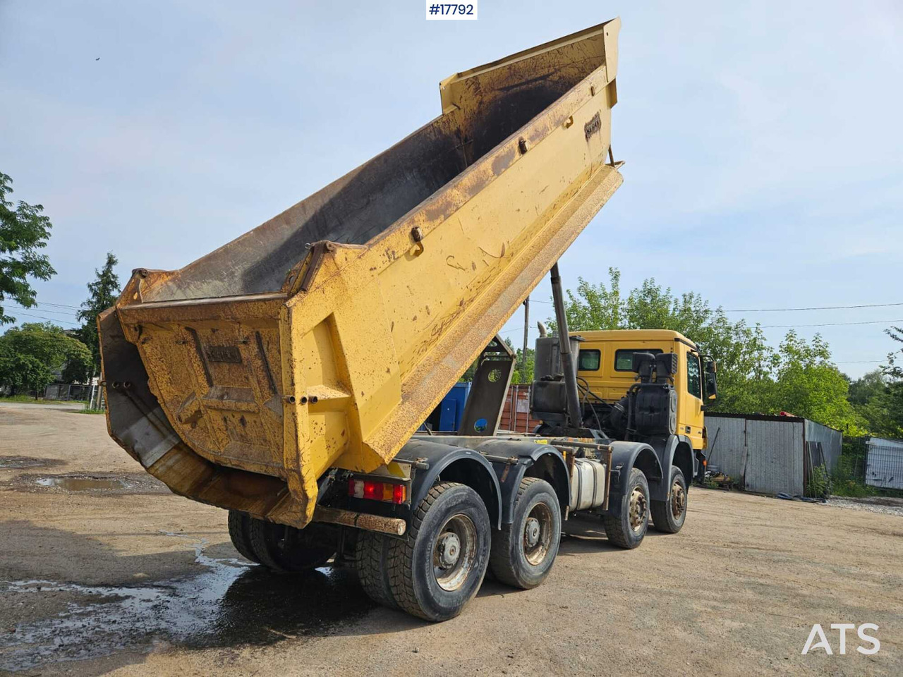 2008 Mercedes-Benz Actros 4141 - Самосвал камион: снимка 3 2008 Mercedes-Benz Actros 4141 - Самосвал камион: снимка 3