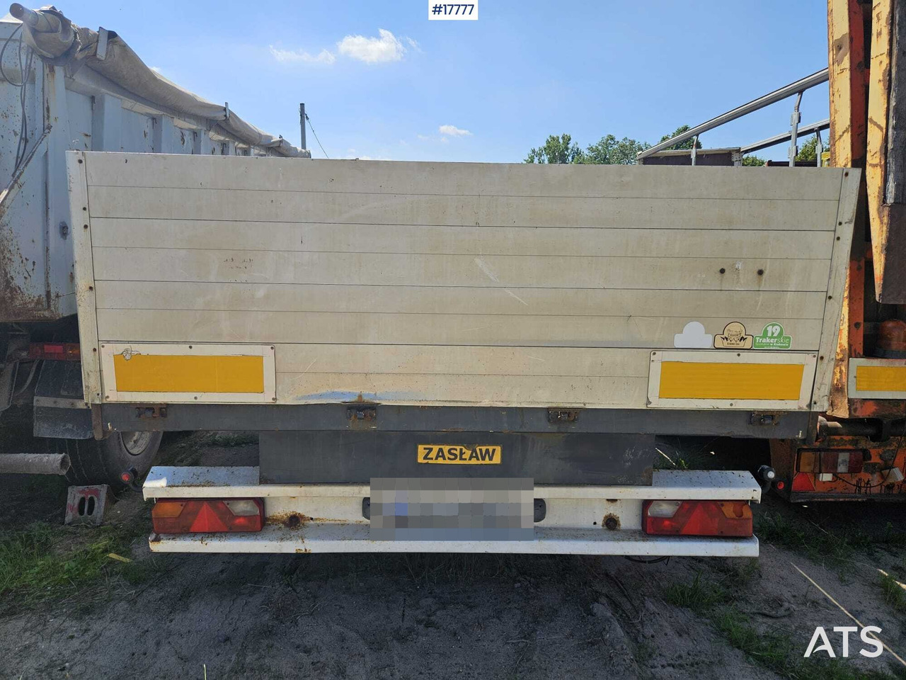 2008 Zaslaw D-651 - Бордово полуремарке/ Платформа: снимка 5 2008 Zaslaw D-651 - Бордово полуремарке/ Платформа: снимка 5