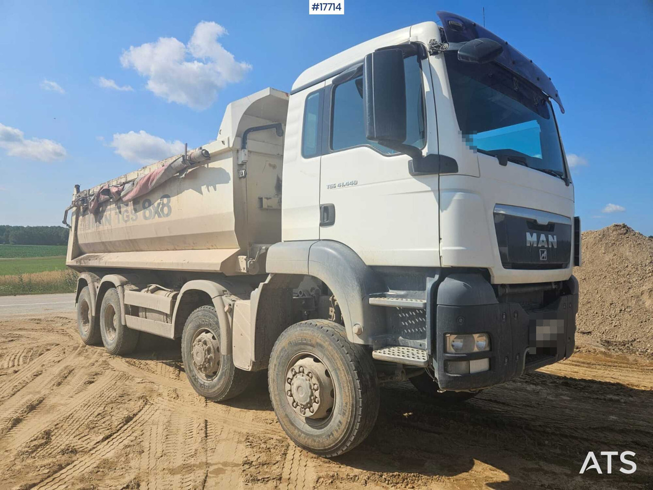 2009 MAN TGS 41.440 - Самосвал камион: снимка 4 2009 MAN TGS 41.440 - Самосвал камион: снимка 4