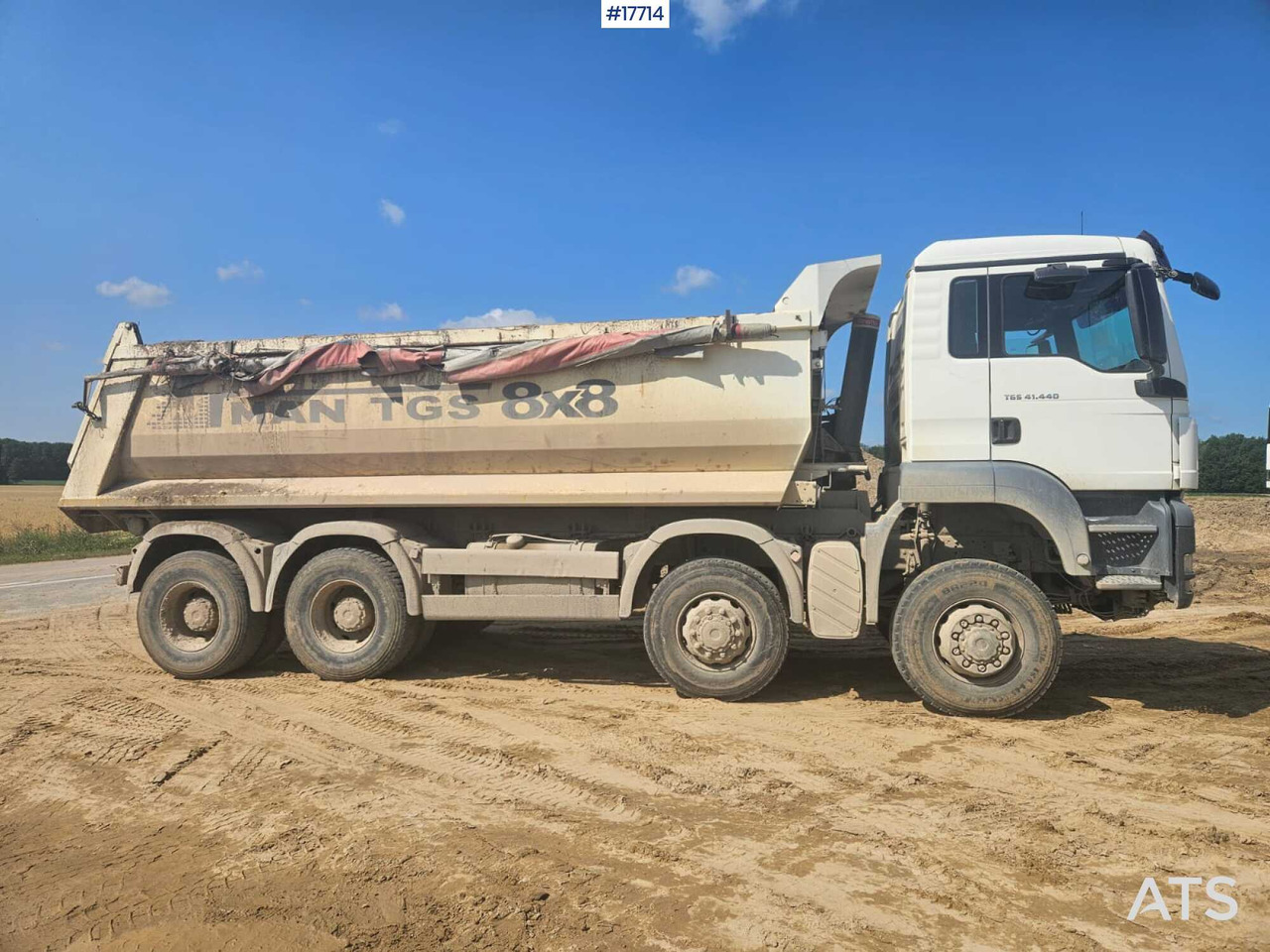 2009 MAN TGS 41.440 - Самосвал камион: снимка 5 2009 MAN TGS 41.440 - Самосвал камион: снимка 5