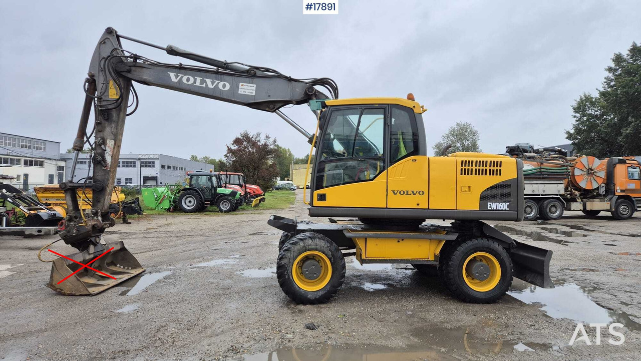 2009 Volvo EW 160C - Колесен багер: снимка 3 2009 Volvo EW 160C - Колесен багер: снимка 3