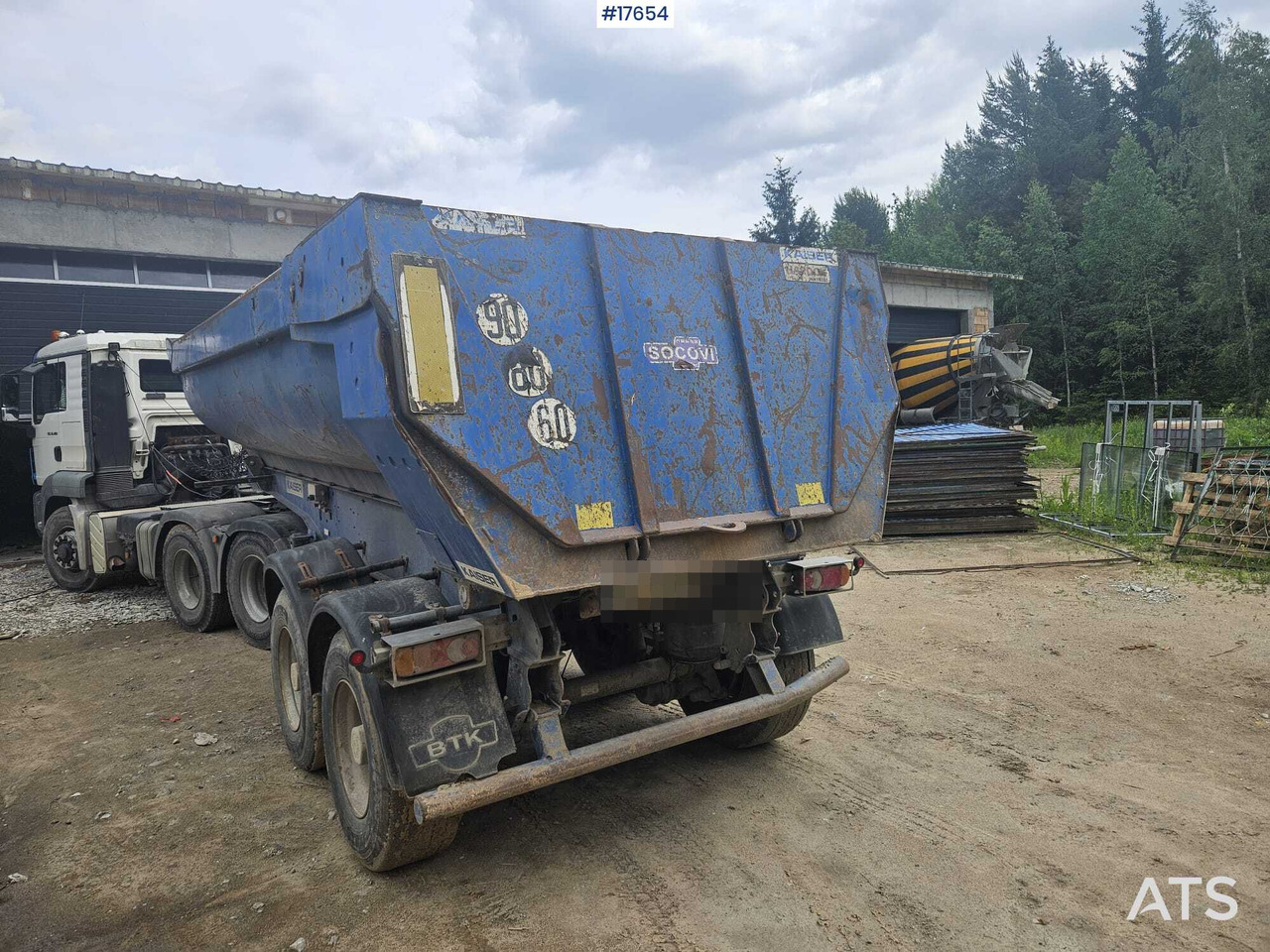 2010 ROBUSTE - KAISER S3302 - Самосвал полуремарке: снимка 5 2010 ROBUSTE - KAISER S3302 - Самосвал полуремарке: снимка 5