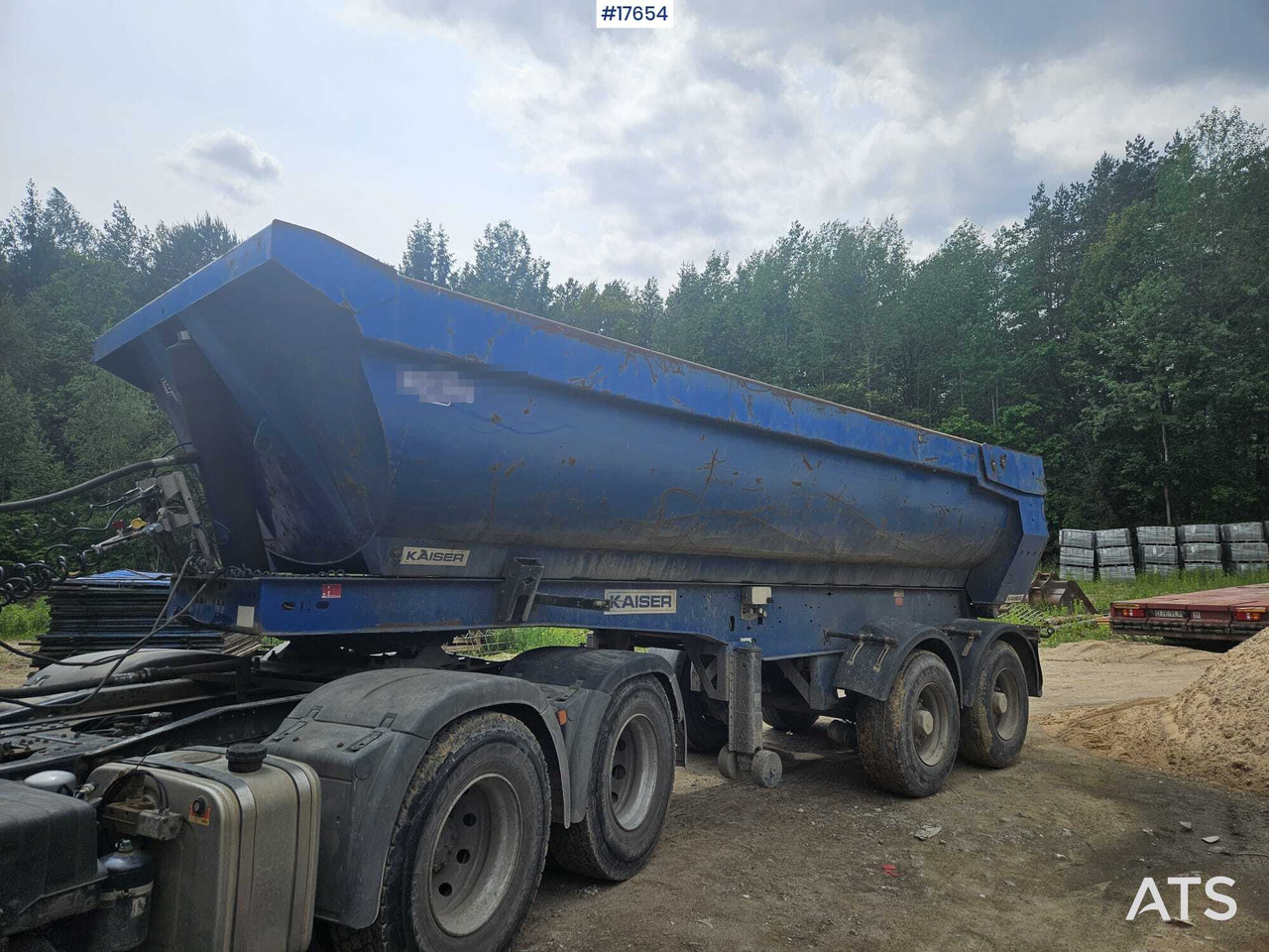 2010 ROBUSTE - KAISER S3302 - Самосвал полуремарке: снимка 2 2010 ROBUSTE - KAISER S3302 - Самосвал полуремарке: снимка 2