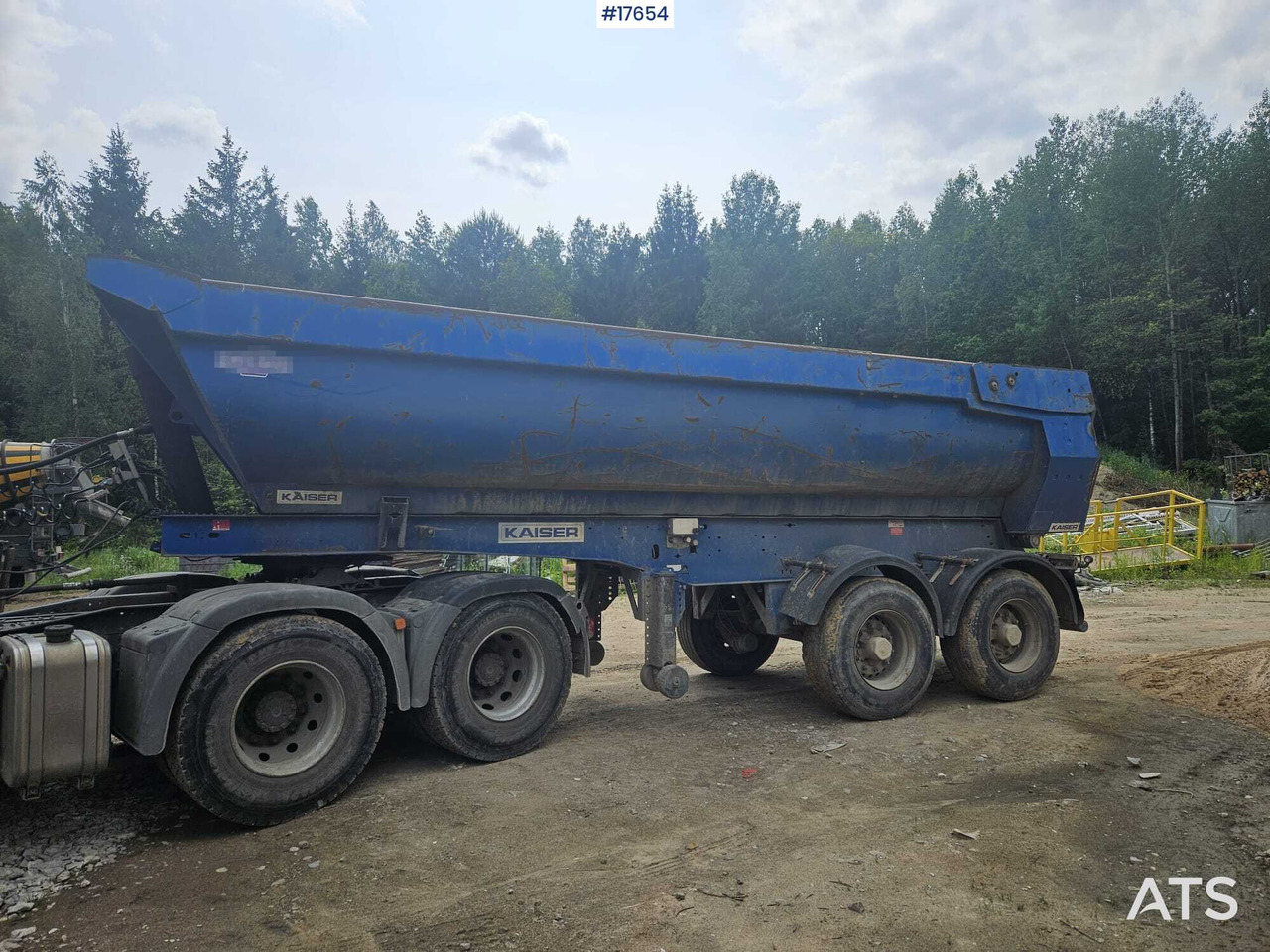 2010 ROBUSTE - KAISER S3302 - Самосвал полуремарке: снимка 1 2010 ROBUSTE - KAISER S3302 - Самосвал полуремарке: снимка 1
