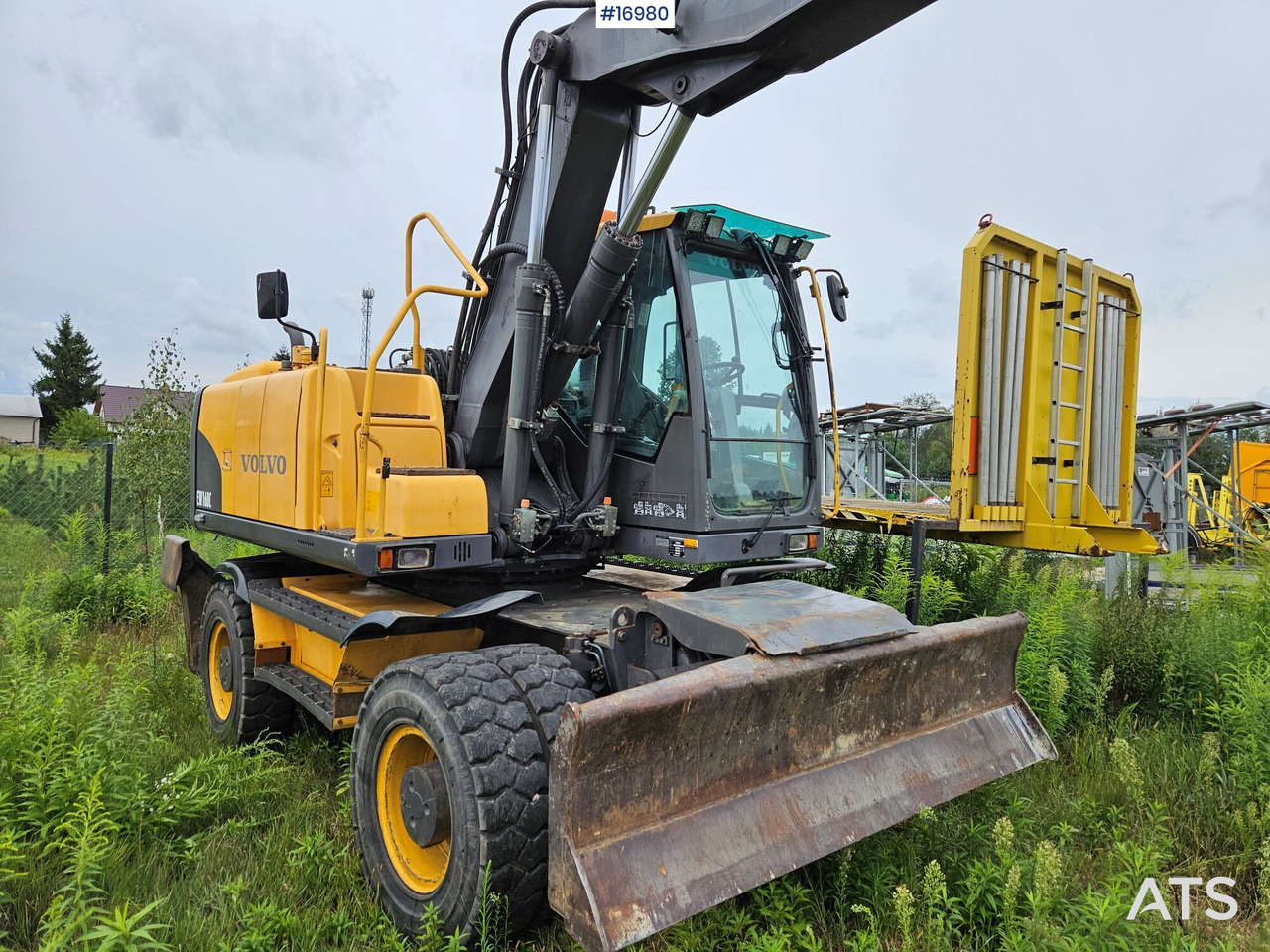 2010 Volvo EW160C z rototilt i łyżką w zestawie - Колесен багер: снимка 4 2010 Volvo EW160C z rototilt i łyżką w zestawie - Колесен багер: снимка 4