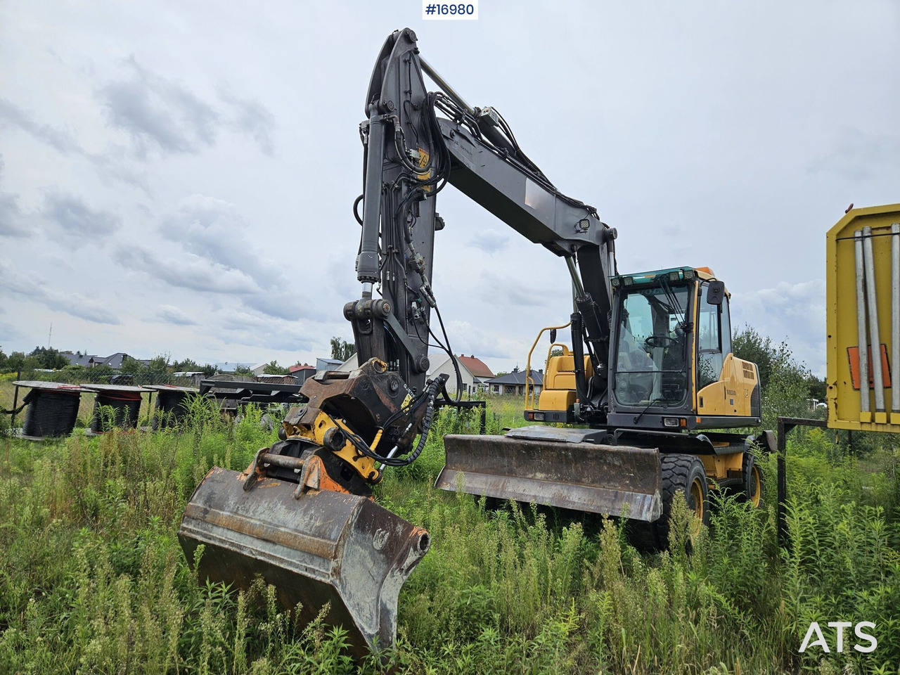 2010 Volvo EW160C z rototilt i łyżką w zestawie - Колесен багер: снимка 3 2010 Volvo EW160C z rototilt i łyżką w zestawie - Колесен багер: снимка 3