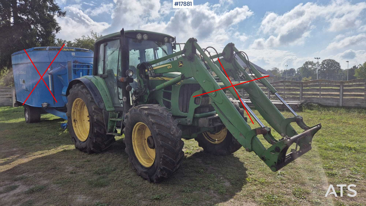 2011 John Deere 6430 - Трактор: снимка 3 2011 John Deere 6430 - Трактор: снимка 3
