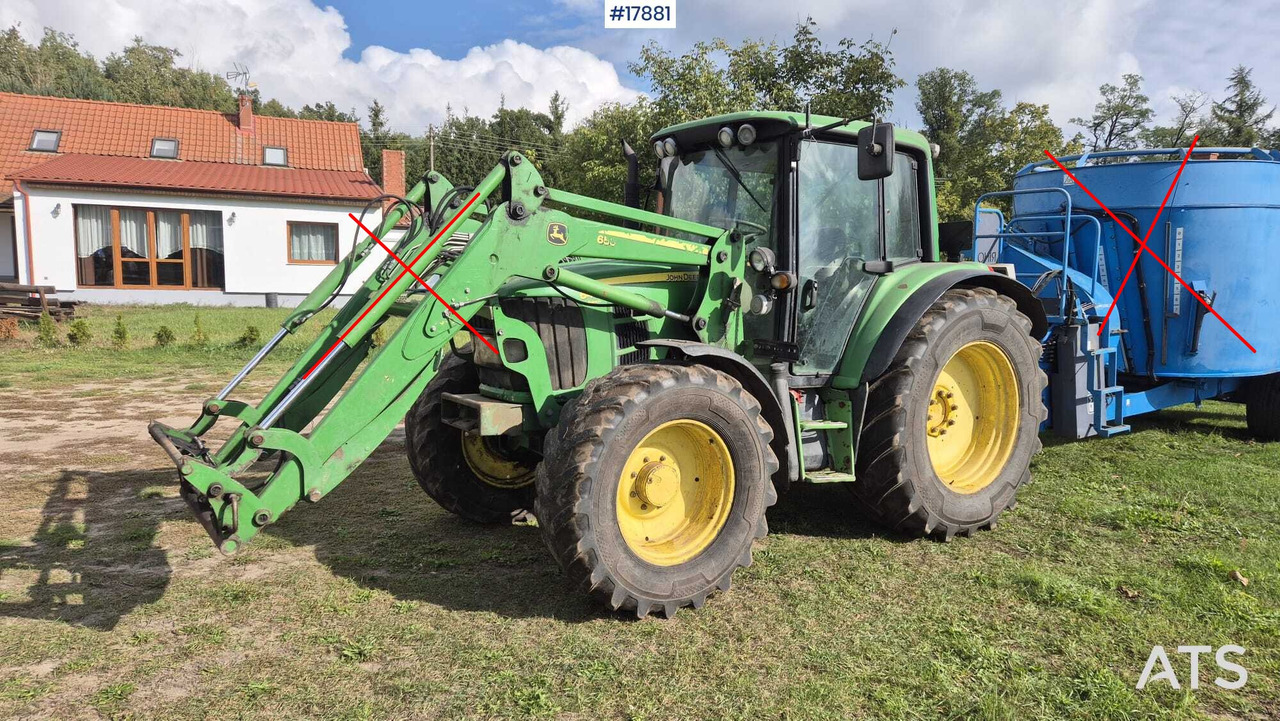 2011 John Deere 6430 - Трактор: снимка 1 2011 John Deere 6430 - Трактор: снимка 1