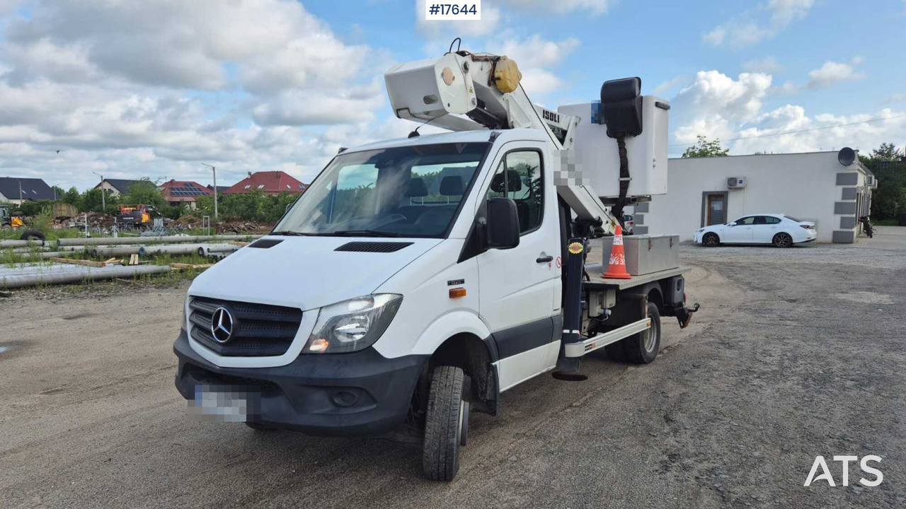 2017 Mercedes-Benz Sprinter 516 CDI - Автовишка: снимка 1 2017 Mercedes-Benz Sprinter 516 CDI - Автовишка: снимка 1