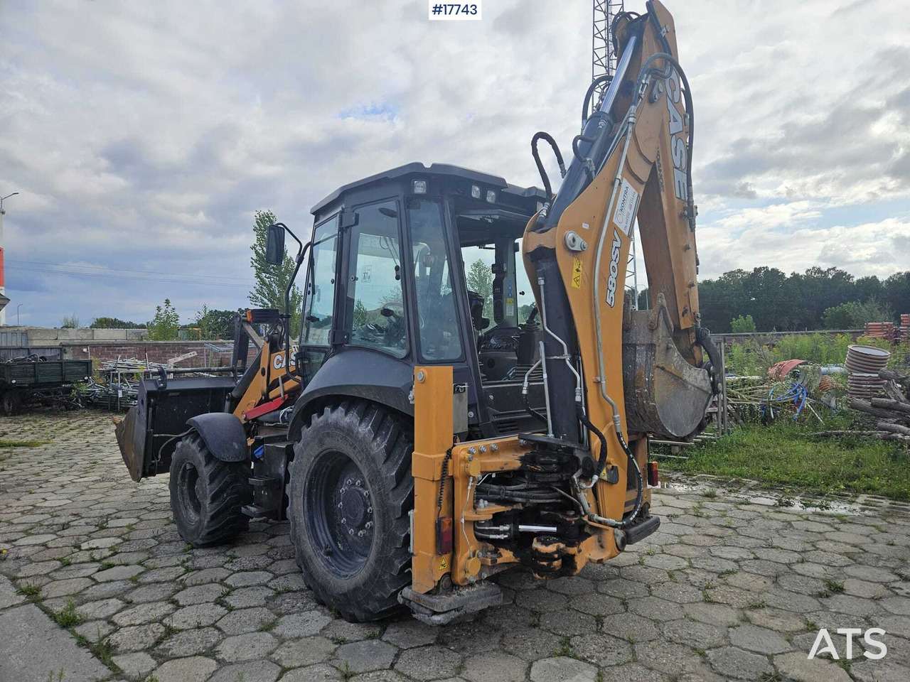 2022 Case 580SV - Багер-товарач: снимка 3 2022 Case 580SV - Багер-товарач: снимка 3