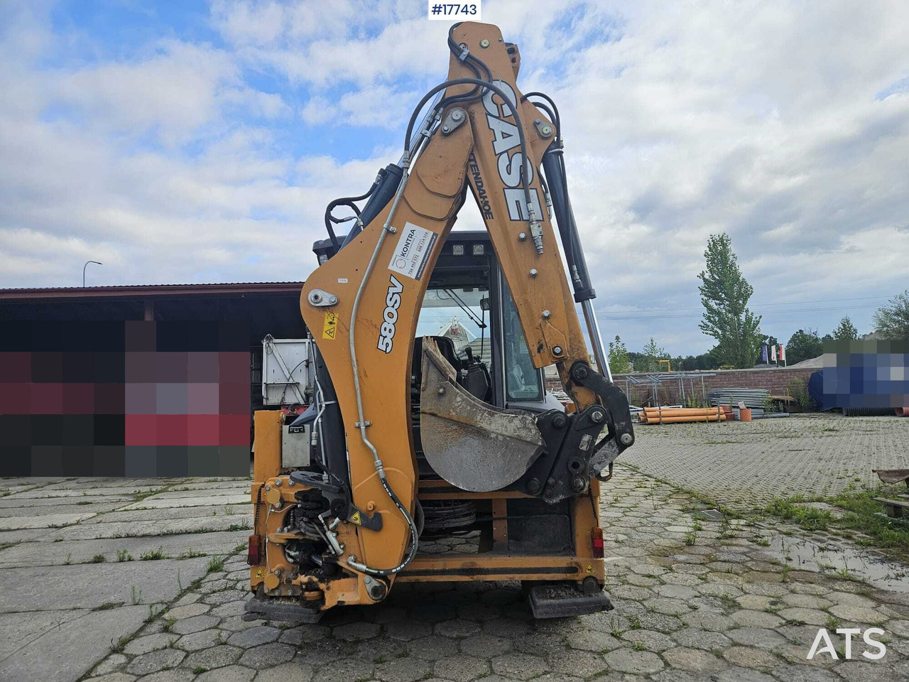 2022 Case 580SV - Багер-товарач: снимка 4 2022 Case 580SV - Багер-товарач: снимка 4