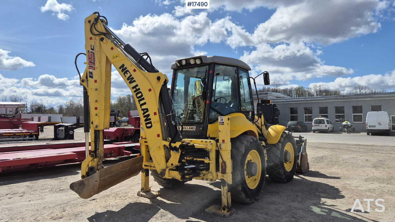 Backhoe Loader NEW HOLLAND B115C (2015) - Багер-товарач: снимка 5 Backhoe Loader NEW HOLLAND B115C (2015) - Багер-товарач: снимка 5