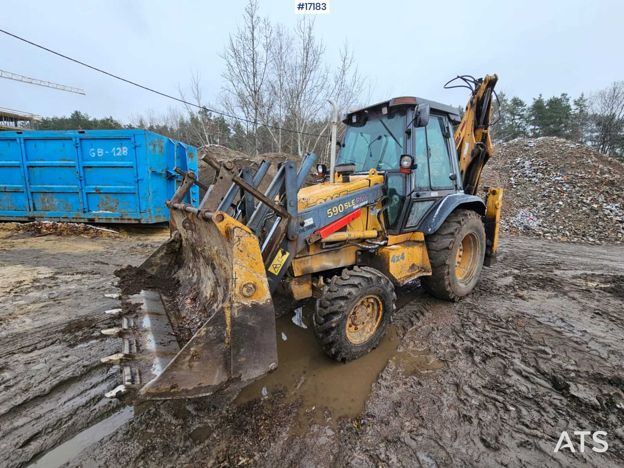 Backhoe loader CASE 590 Super LE PLUS (2000) - Багер-товарач: снимка 1 Backhoe loader CASE 590 Super LE PLUS (2000) - Багер-товарач: снимка 1