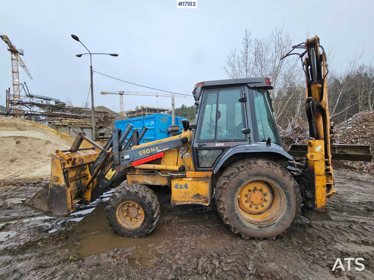 Backhoe loader CASE 590 Super LE PLUS (2000) - Багер-товарач: снимка 3 Backhoe loader CASE 590 Super LE PLUS (2000) - Багер-товарач: снимка 3