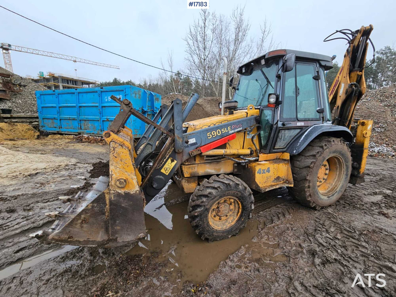 Backhoe loader CASE 590 Super LE PLUS (2000) - Багер-товарач: снимка 2 Backhoe loader CASE 590 Super LE PLUS (2000) - Багер-товарач: снимка 2