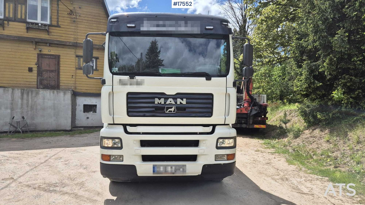 Box truck MAN 35.430 (2005) with HDS PALFINGER PK23002 (2005) - Камион фургон: снимка 2 Box truck MAN 35.430 (2005) with HDS PALFINGER PK23002 (2005) - Камион фургон: снимка 2