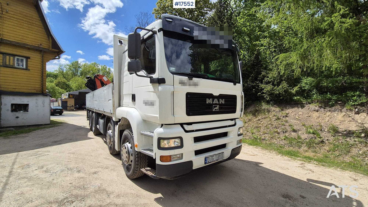 Box truck MAN 35.430 (2005) with HDS PALFINGER PK23002 (2005) - Камион фургон: снимка 1 Box truck MAN 35.430 (2005) with HDS PALFINGER PK23002 (2005) - Камион фургон: снимка 1
