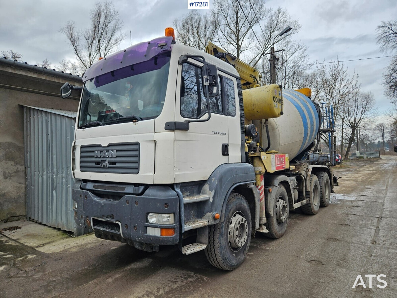 Coime C311 concrete pump on MAN TGA 41.440 chassis (2008) - Бетон помпа: снимка 5 Coime C311 concrete pump on MAN TGA 41.440 chassis (2008) - Бетон помпа: снимка 5