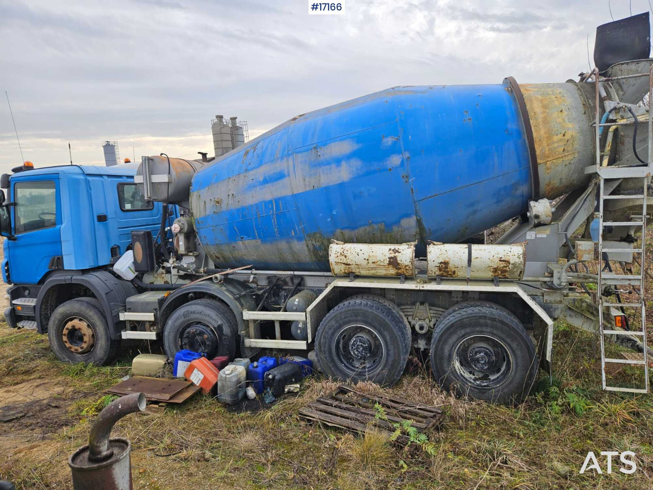 Concrete mixer on SCANIA P380 chassis (2008) - Бетоновоз: снимка 2 Concrete mixer on SCANIA P380 chassis (2008) - Бетоновоз: снимка 2