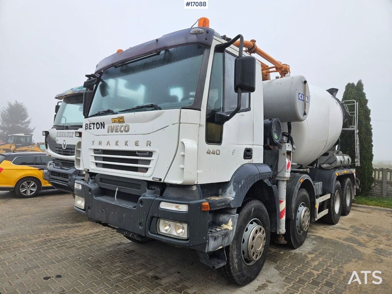 Concrete pump CIFA Magnum MK 28,4 IVECO 8x4 (2006) - Бетон помпа: снимка 5 Concrete pump CIFA Magnum MK 28,4 IVECO 8x4 (2006) - Бетон помпа: снимка 5