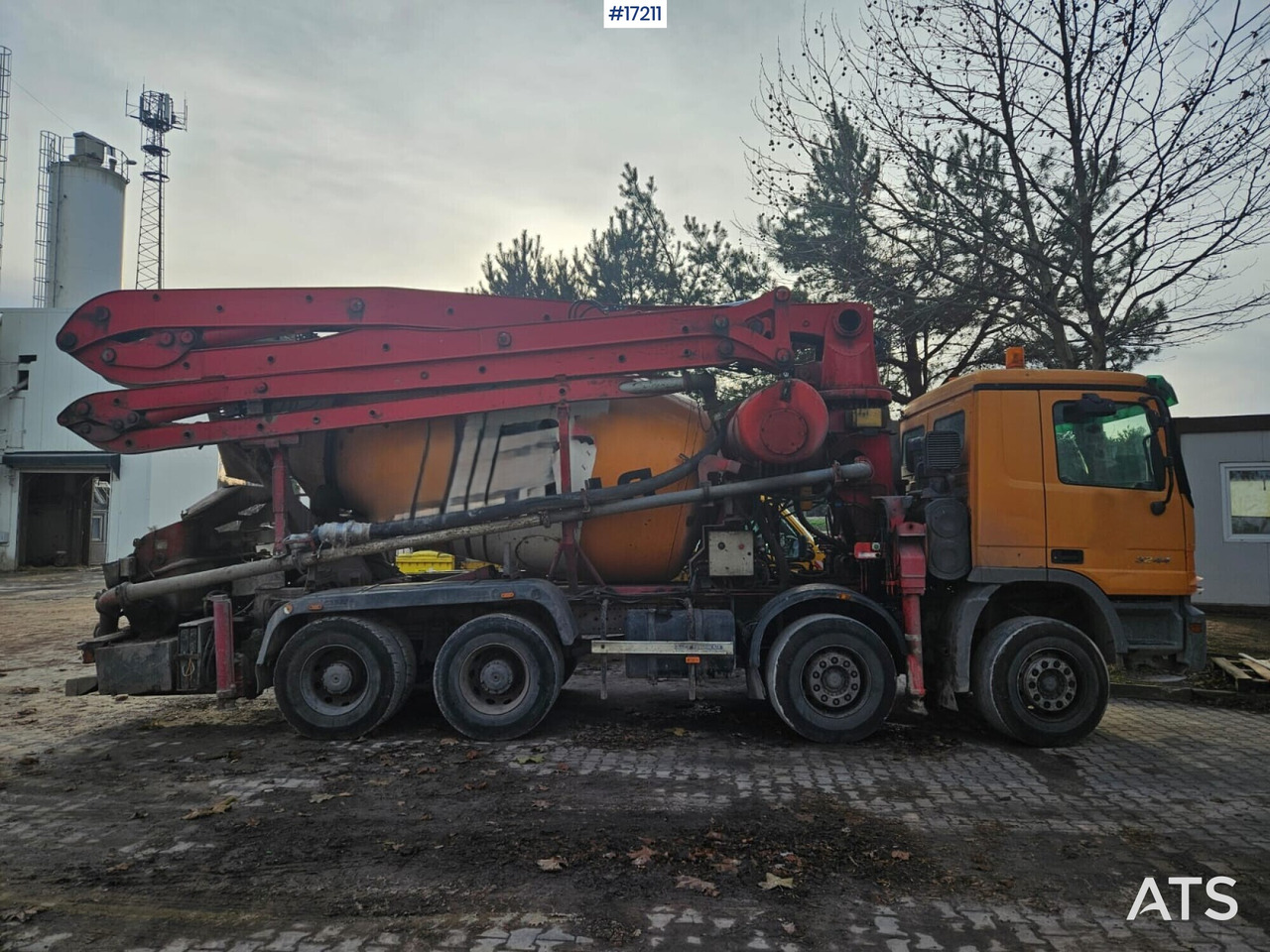 Concrete pump CIFA - Mercedes-Benz Actros 3244 (2005) - Бетон помпа: снимка 5 Concrete pump CIFA - Mercedes-Benz Actros 3244 (2005) - Бетон помпа: снимка 5